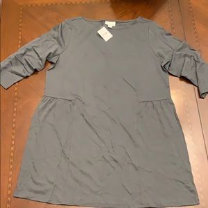 Pure Jill Sired-waist tunic